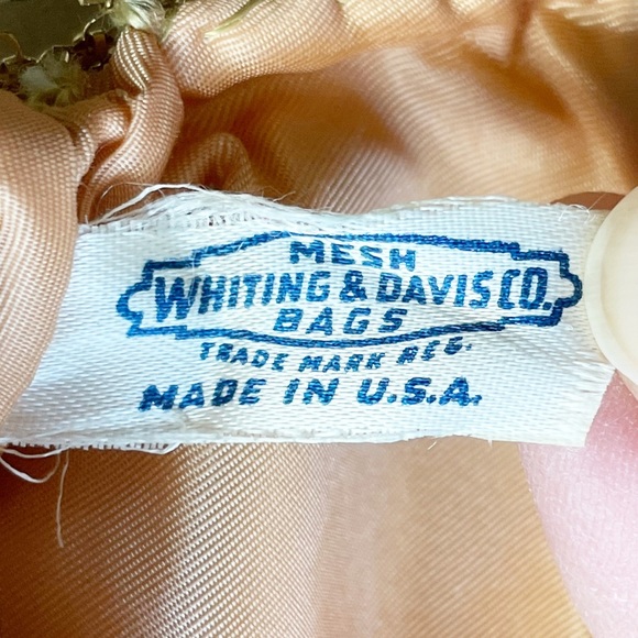 Whiting & Davis Gold Mesh Bag - Picture 13 of 15